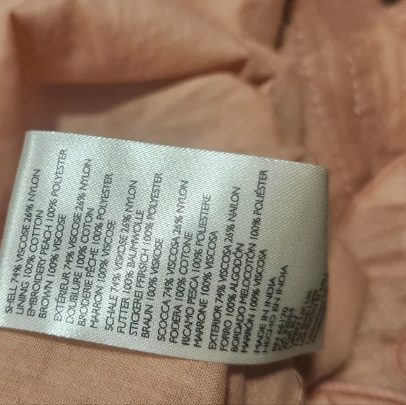 ANTHROPOLOGIE FLORAL CUTWORK HALTER DRESS. - Picture 7 of 8